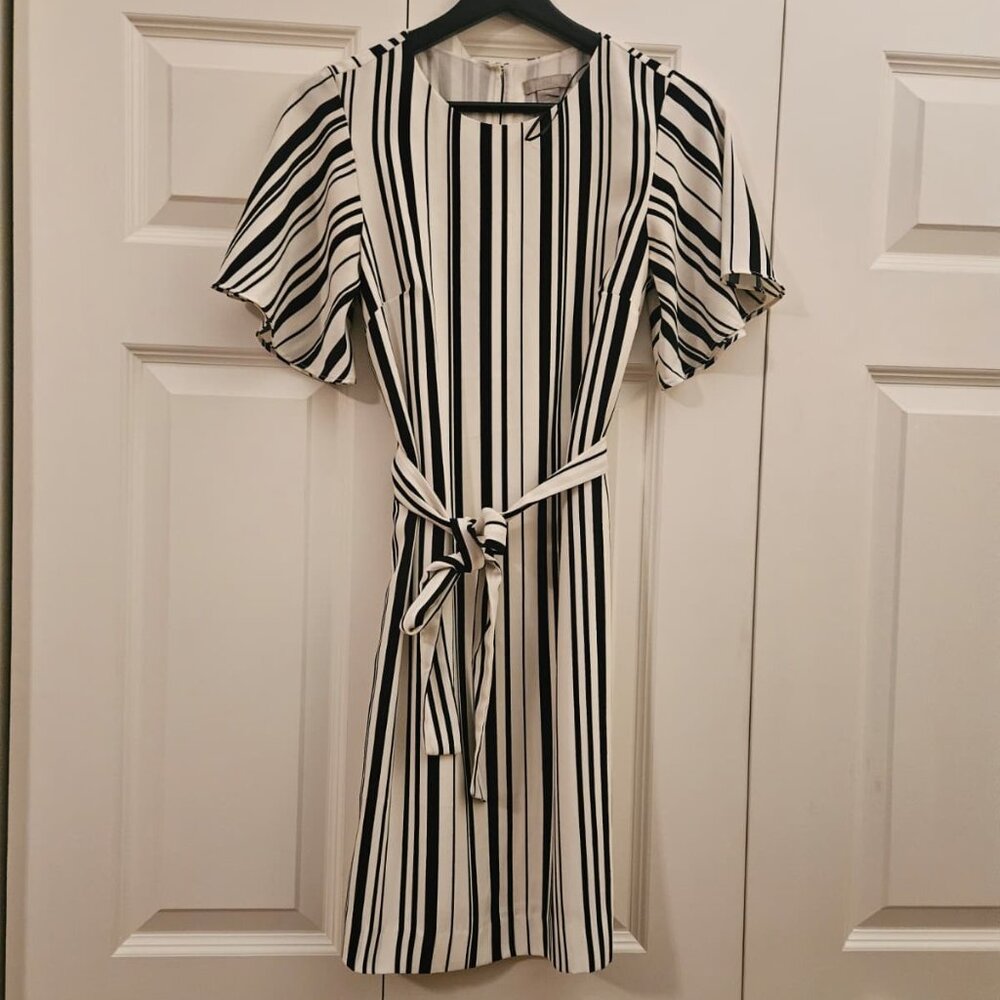 Black and white dress